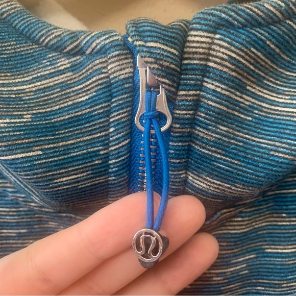 Lululemon Scuba Hoodie Stretch Wee Are From Space Blue Size 10 W4A62S - Picture 13 of 16